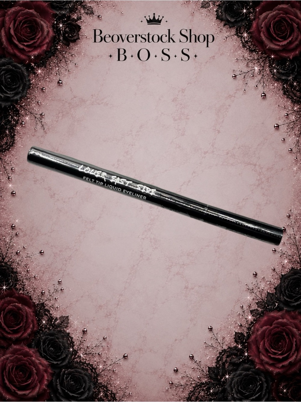 New Lower East Side Beauty Felt Tip Liquid Eyeliner Makeup – Black